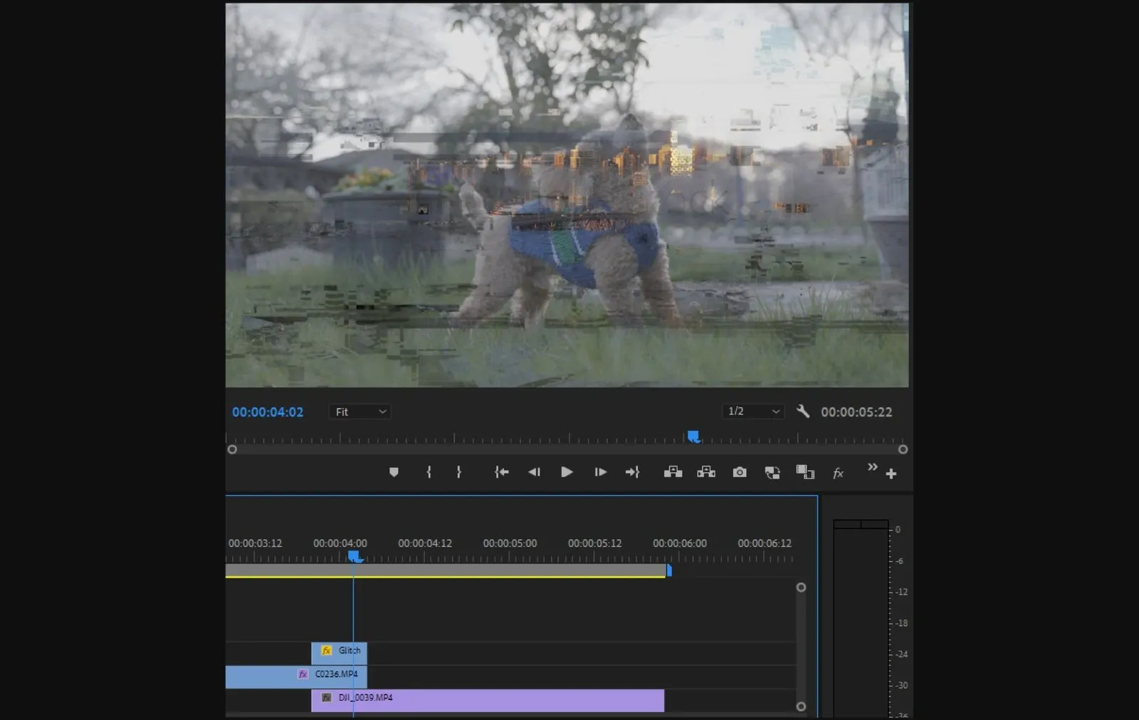 Premiere Pro transitions