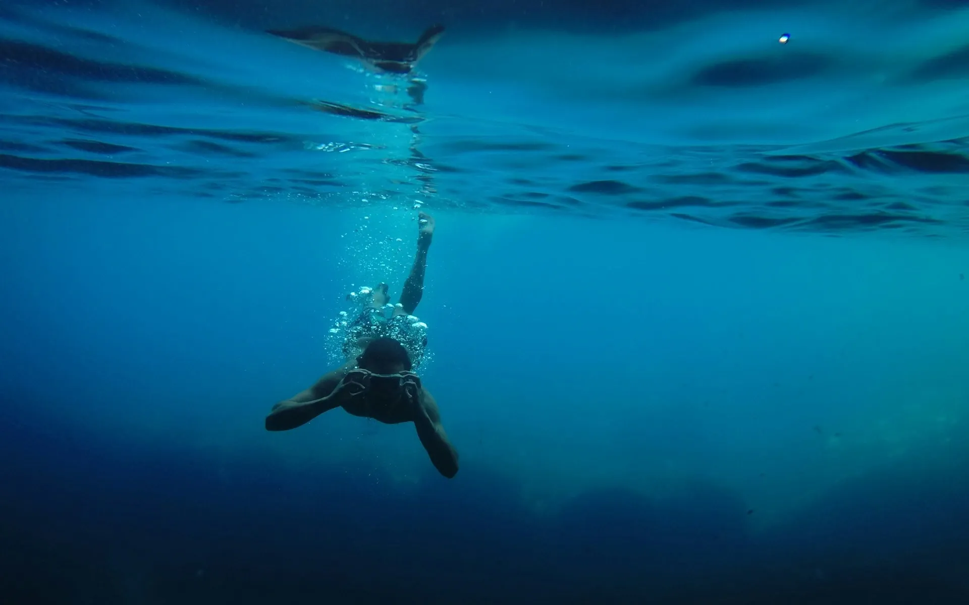 Shooting content underwater