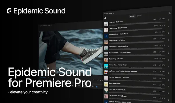 Epidemic Sound Adobe Premiere Pro plugin
